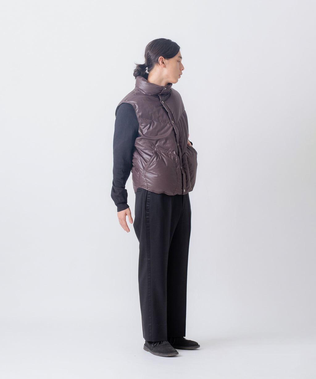 STAND COLLAR DOWN VEST/FEW26WJK5469