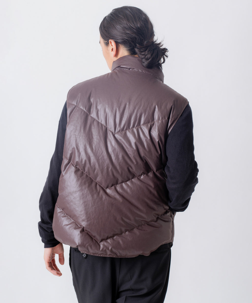 STAND COLLAR DOWN VEST/FEW26WJK5469