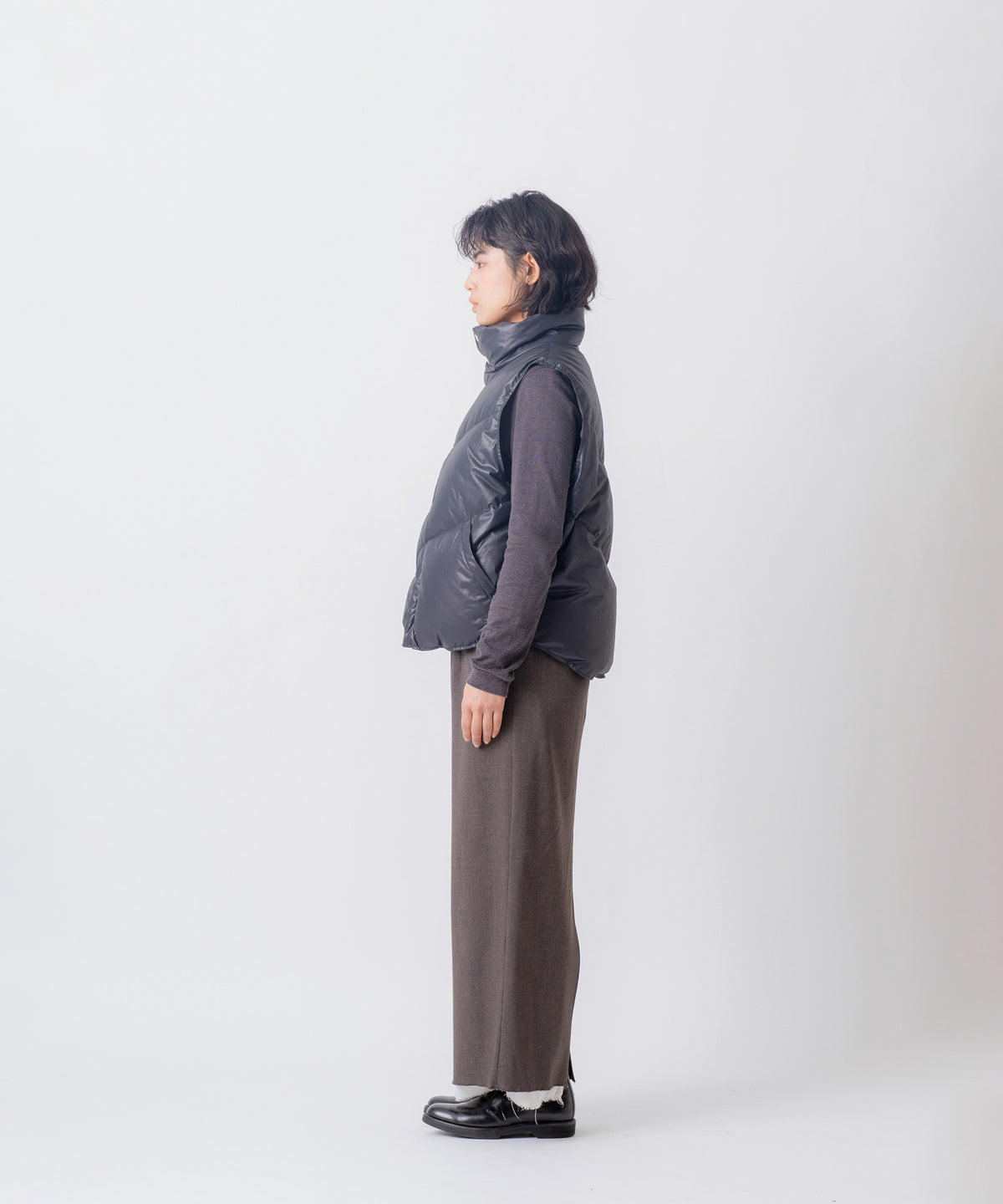 STAND COLLAR DOWN VEST/FEW26WJK5469