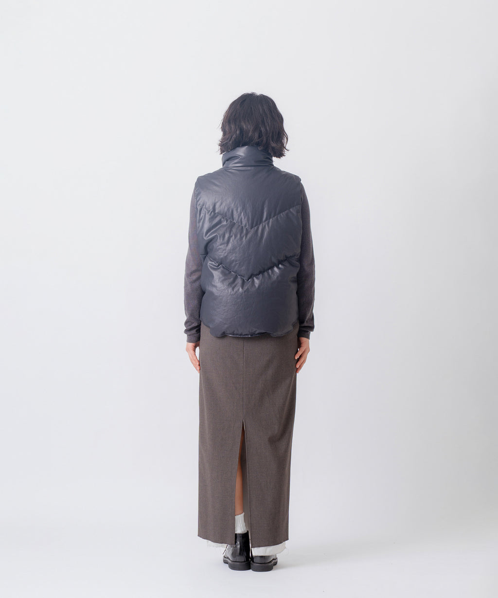 STAND COLLAR DOWN VEST/FEW26WJK5469