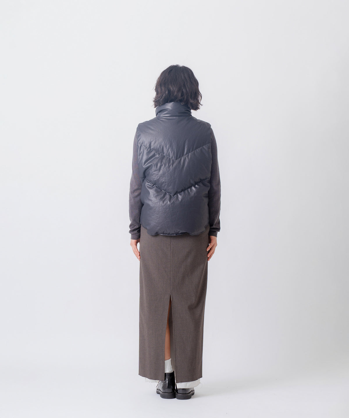 STAND COLLAR DOWN VEST/FEW26WJK5469