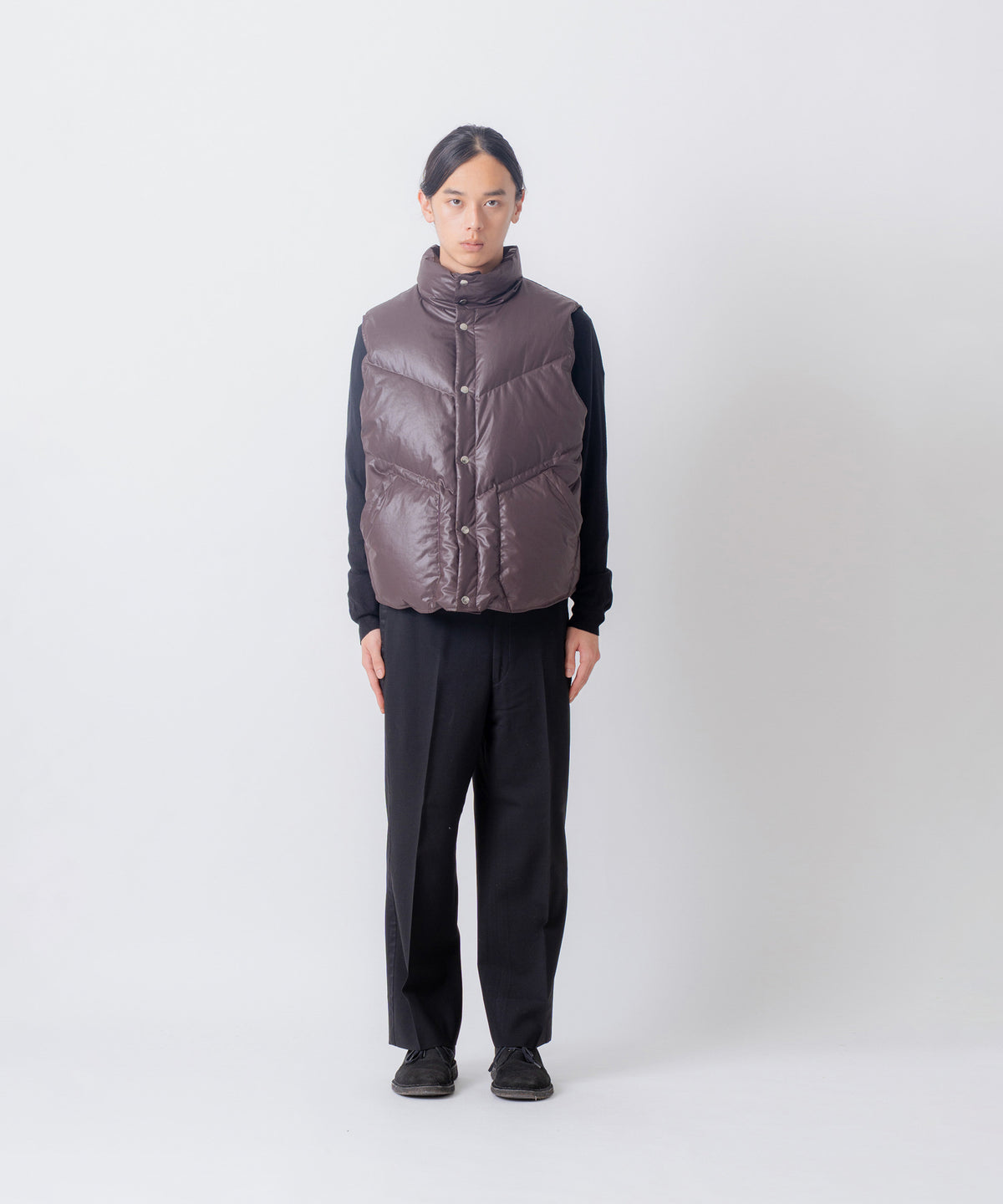 STAND COLLAR DOWN VEST/FEW26WJK5469
