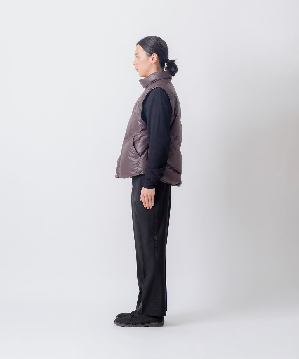 STAND COLLAR DOWN VEST/FEW26WJK5469