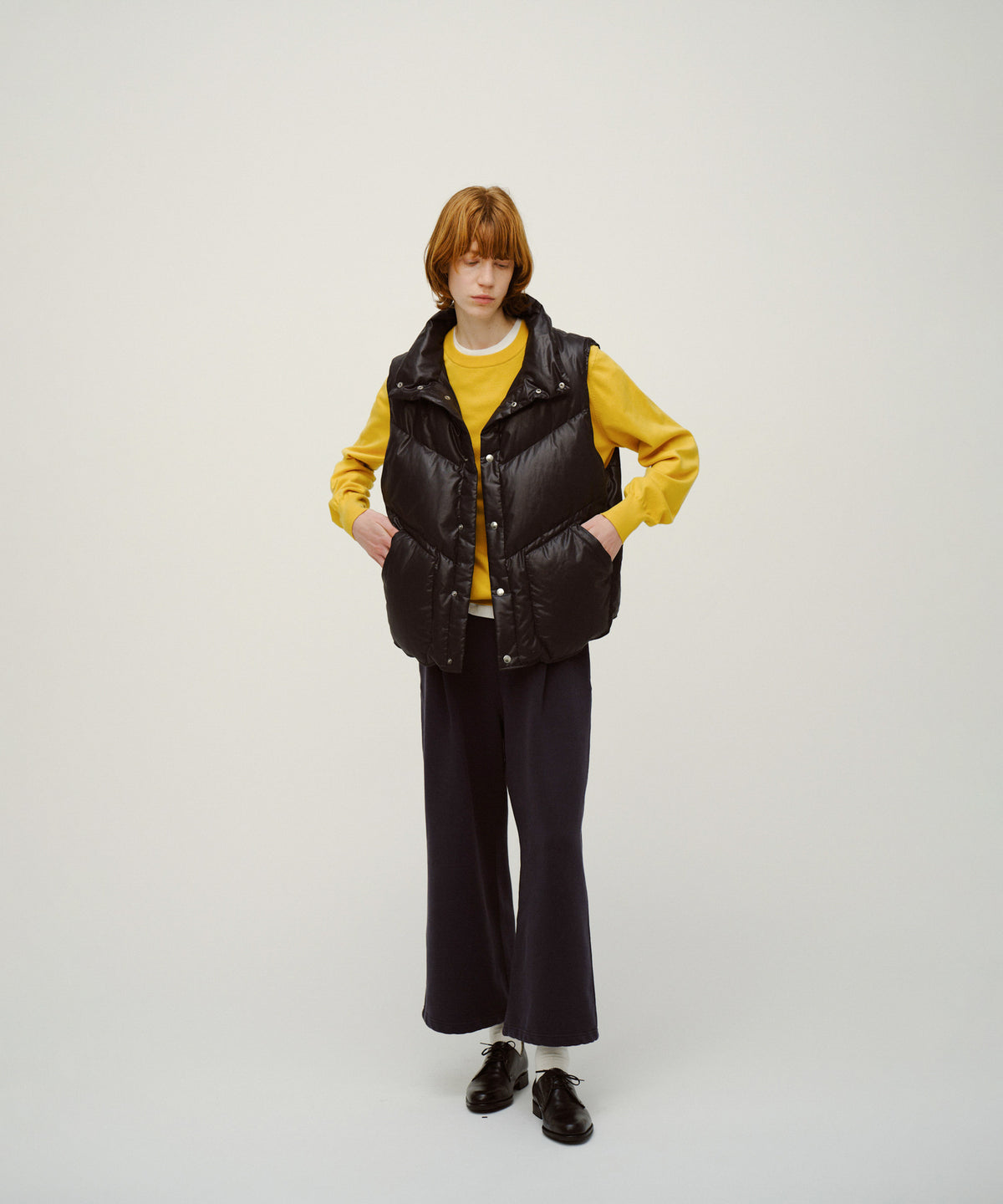 STAND COLLAR DOWN VEST/FEW26WJK5469