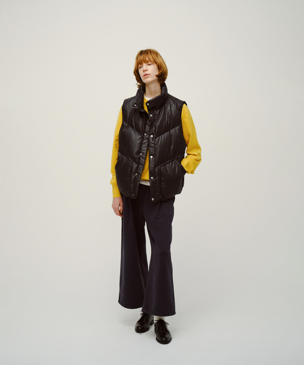 STAND COLLAR DOWN VEST/FEW26WJK5469