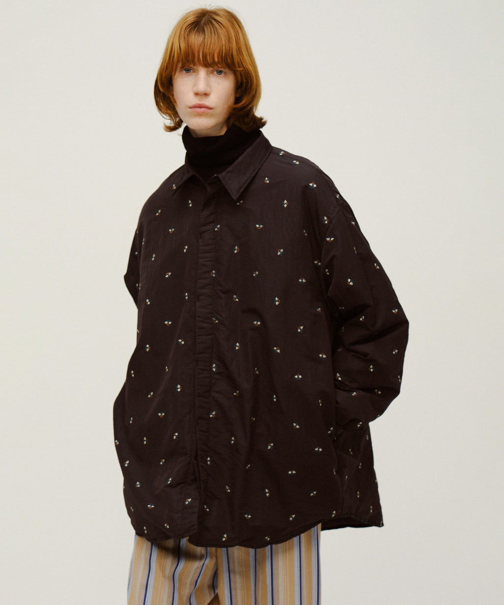 FLOWER DOWN SHIRTS JACKET/FEW26WJK5476