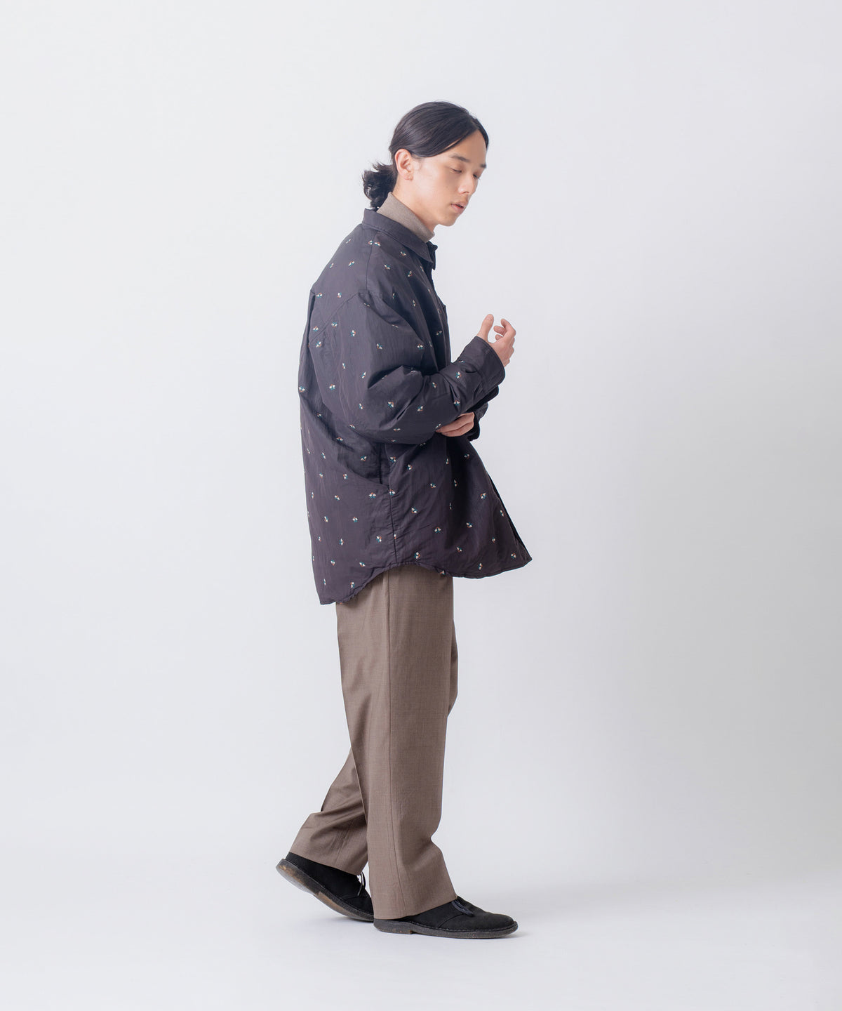 FLOWER DOWN SHIRTS JACKET/FEW26WJK5476