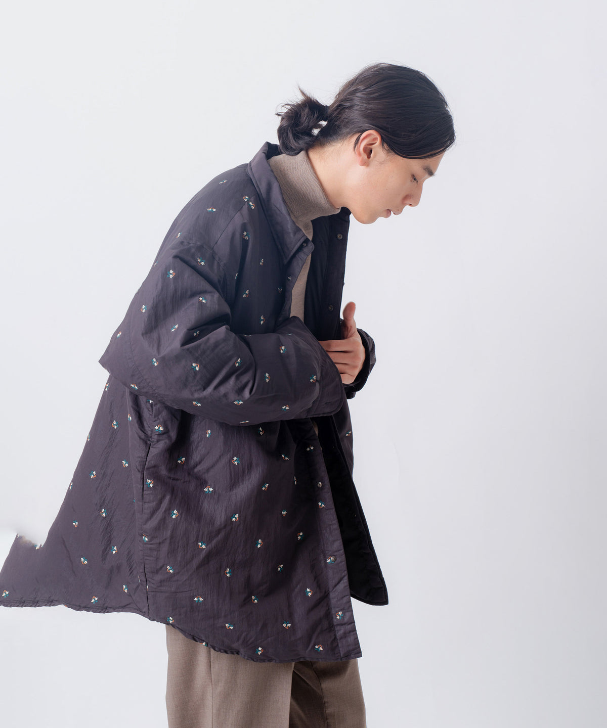 FLOWER DOWN SHIRTS JACKET/FEW26WJK5476