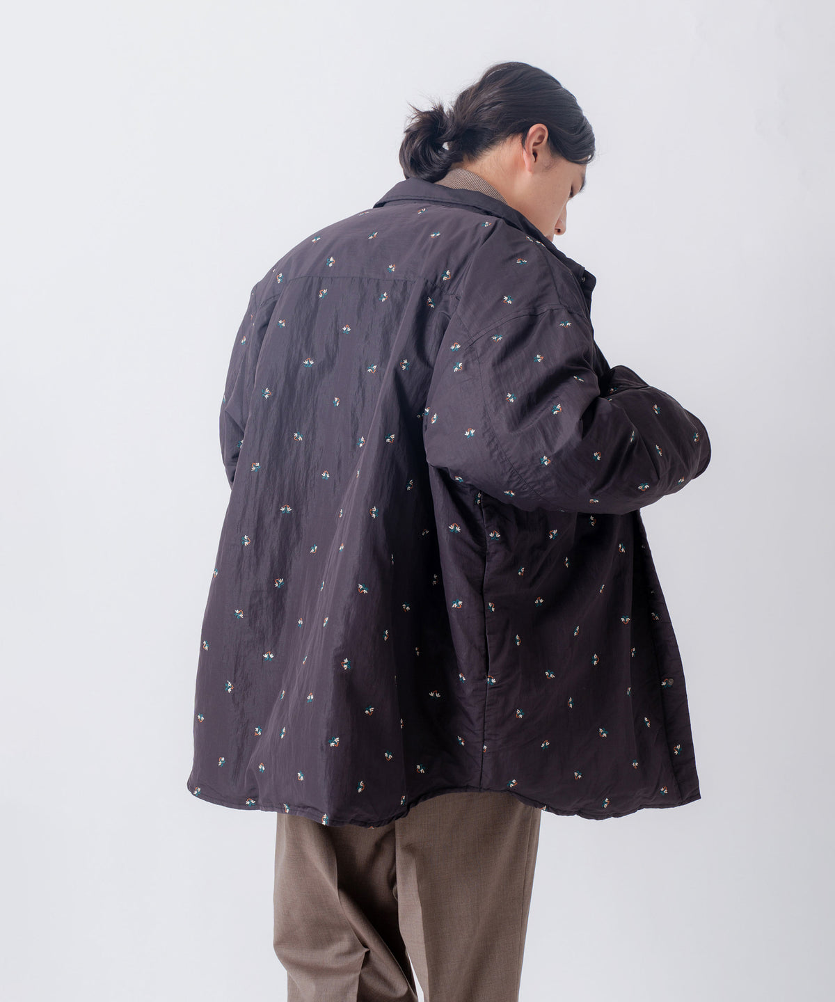 FLOWER DOWN SHIRTS JACKET/FEW26WJK5476