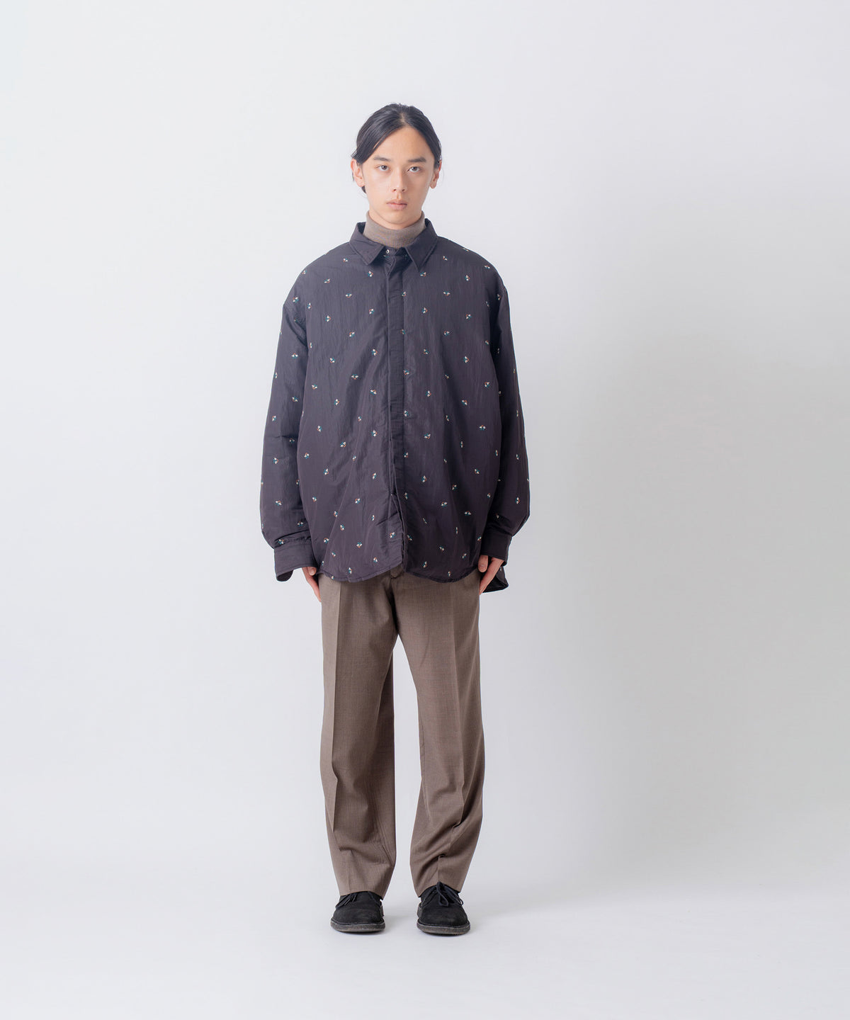 FLOWER DOWN SHIRTS JACKET/FEW26WJK5476