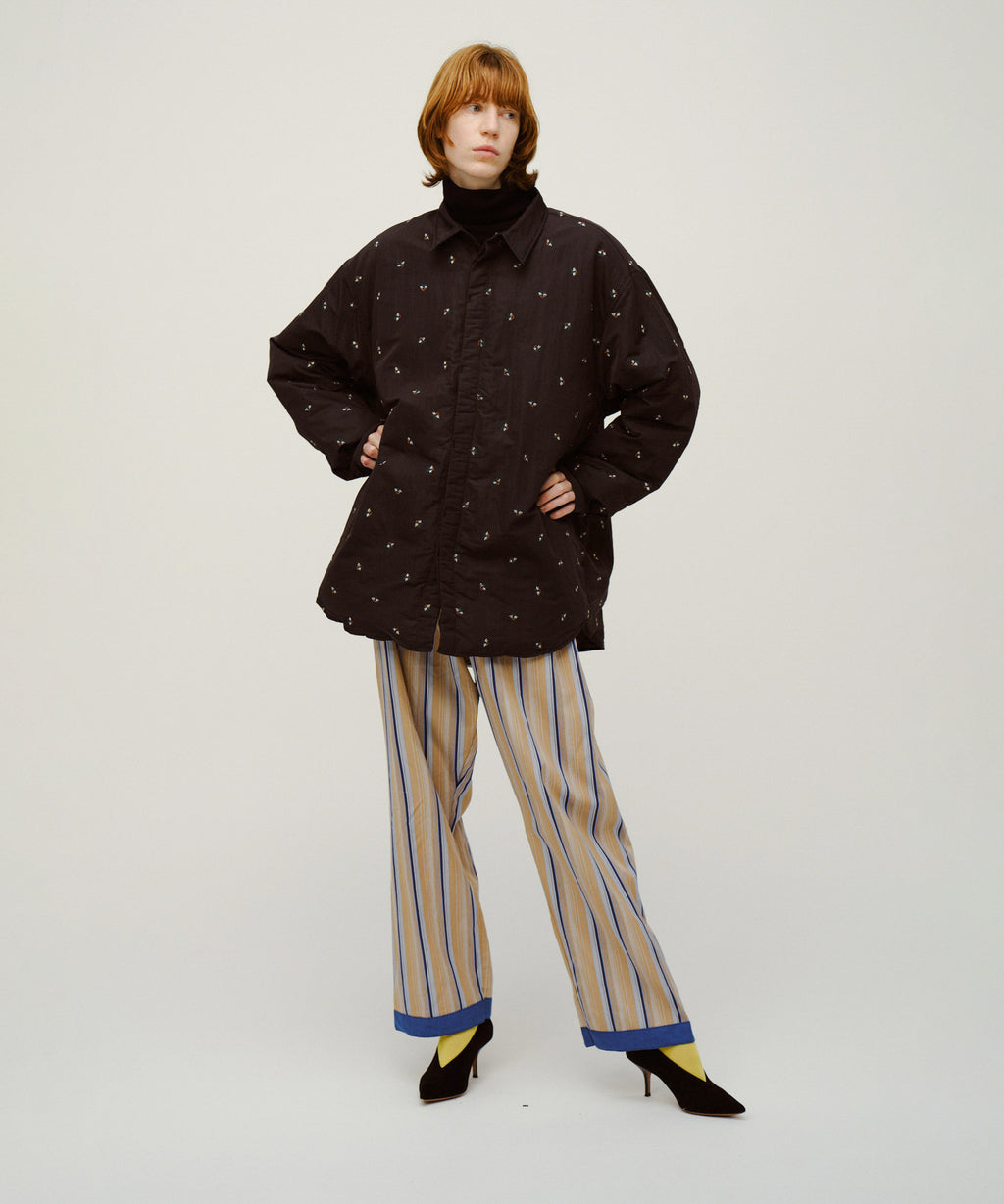 FLOWER DOWN SHIRTS JACKET/FEW26WJK5476