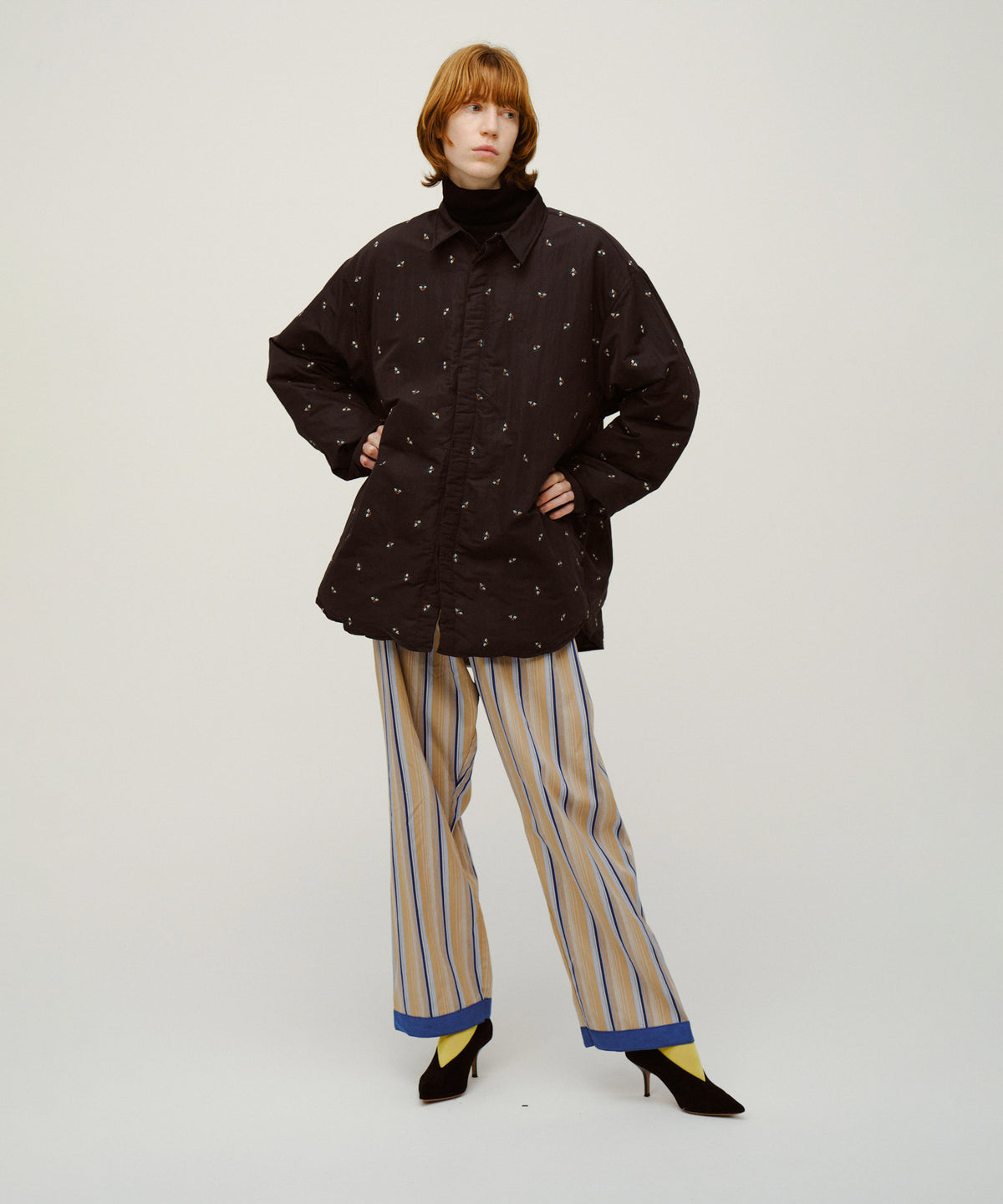 FLOWER DOWN SHIRTS JACKET/FEW26WJK5476