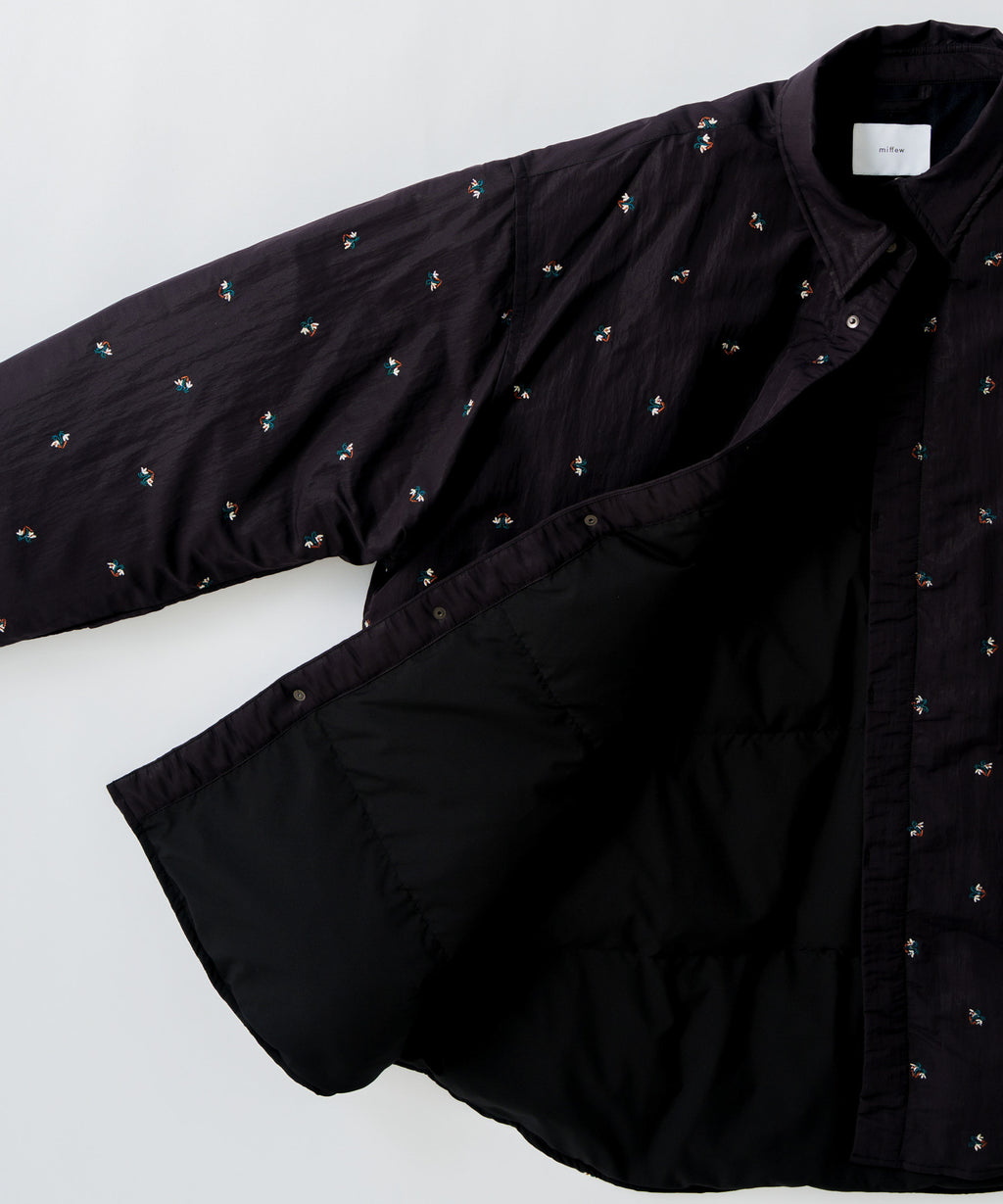 FLOWER DOWN SHIRTS JACKET/FEW26WJK5476