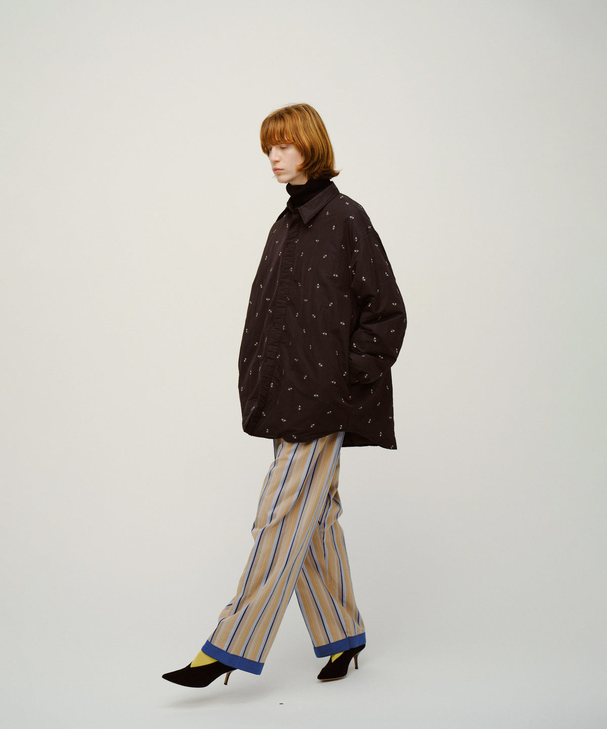 FLOWER DOWN SHIRTS JACKET/FEW26WJK5476