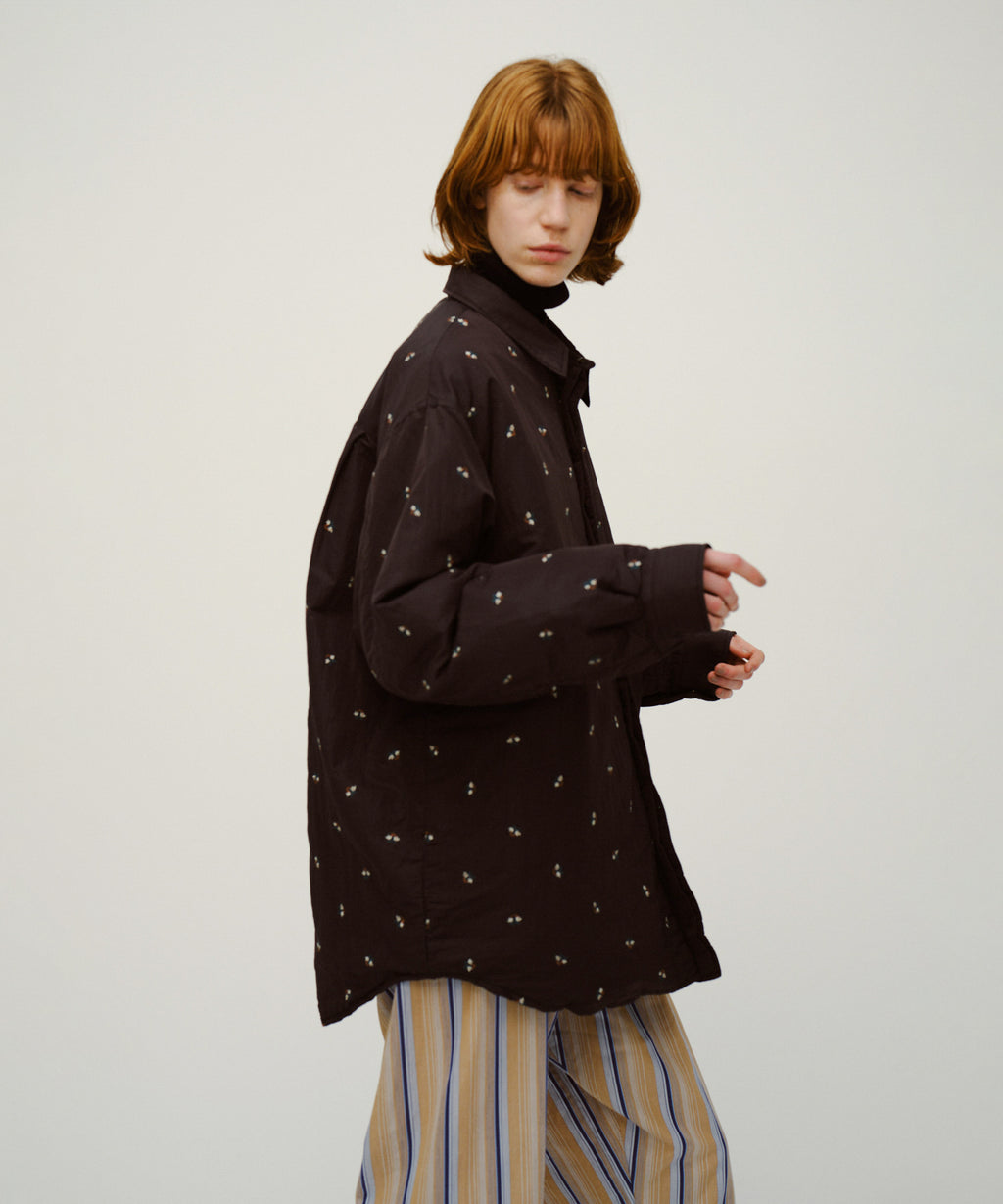FLOWER DOWN SHIRTS JACKET/FEW26WJK5476