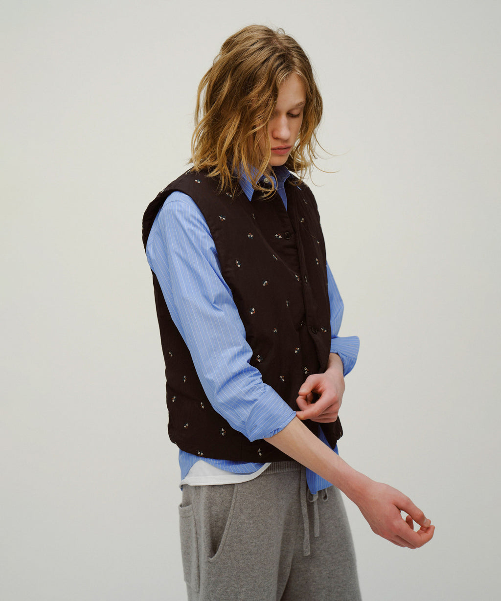 FLOWER DOWN GILET/FEW26WJK5477