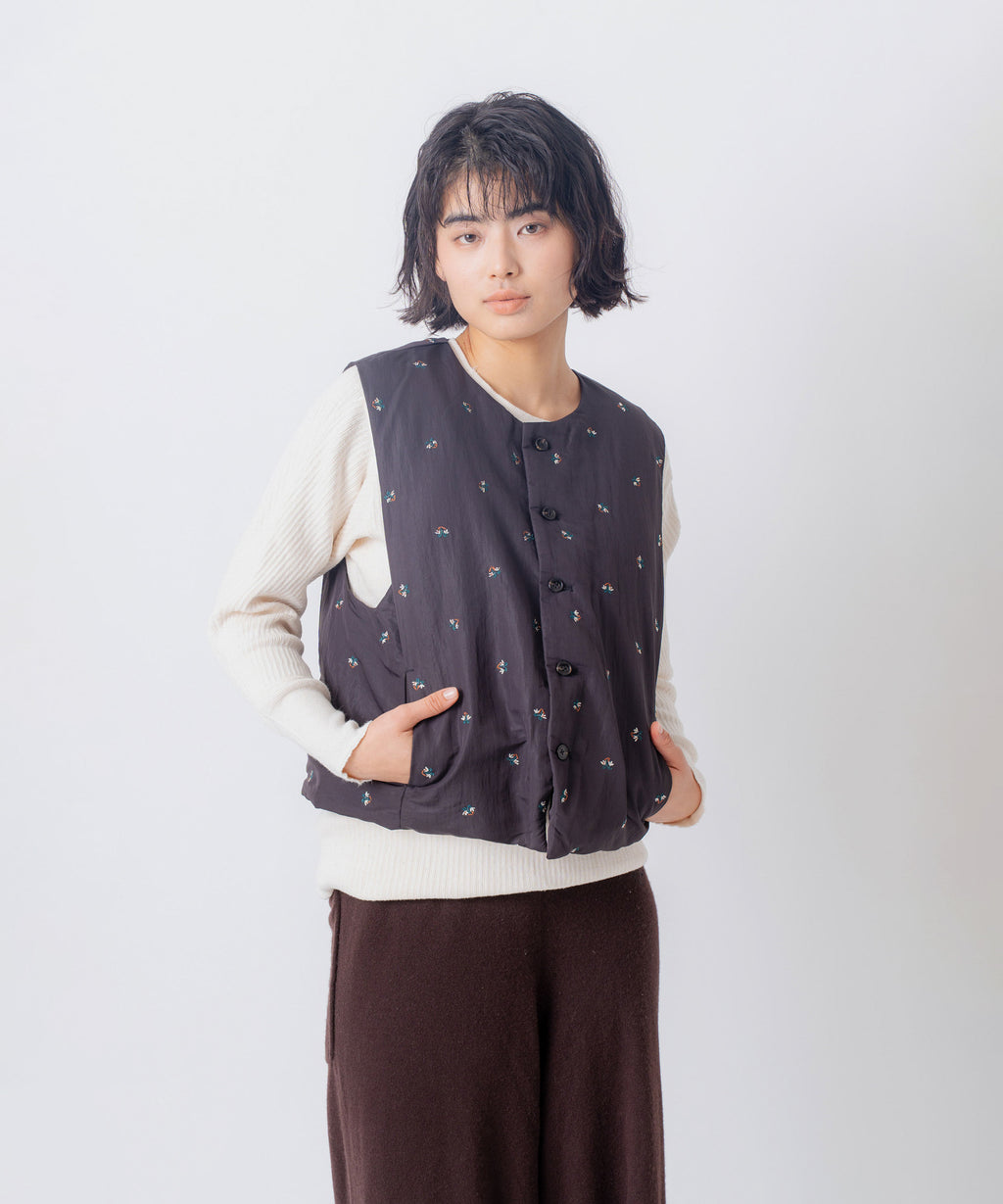 FLOWER DOWN GILET/FEW26WJK5477