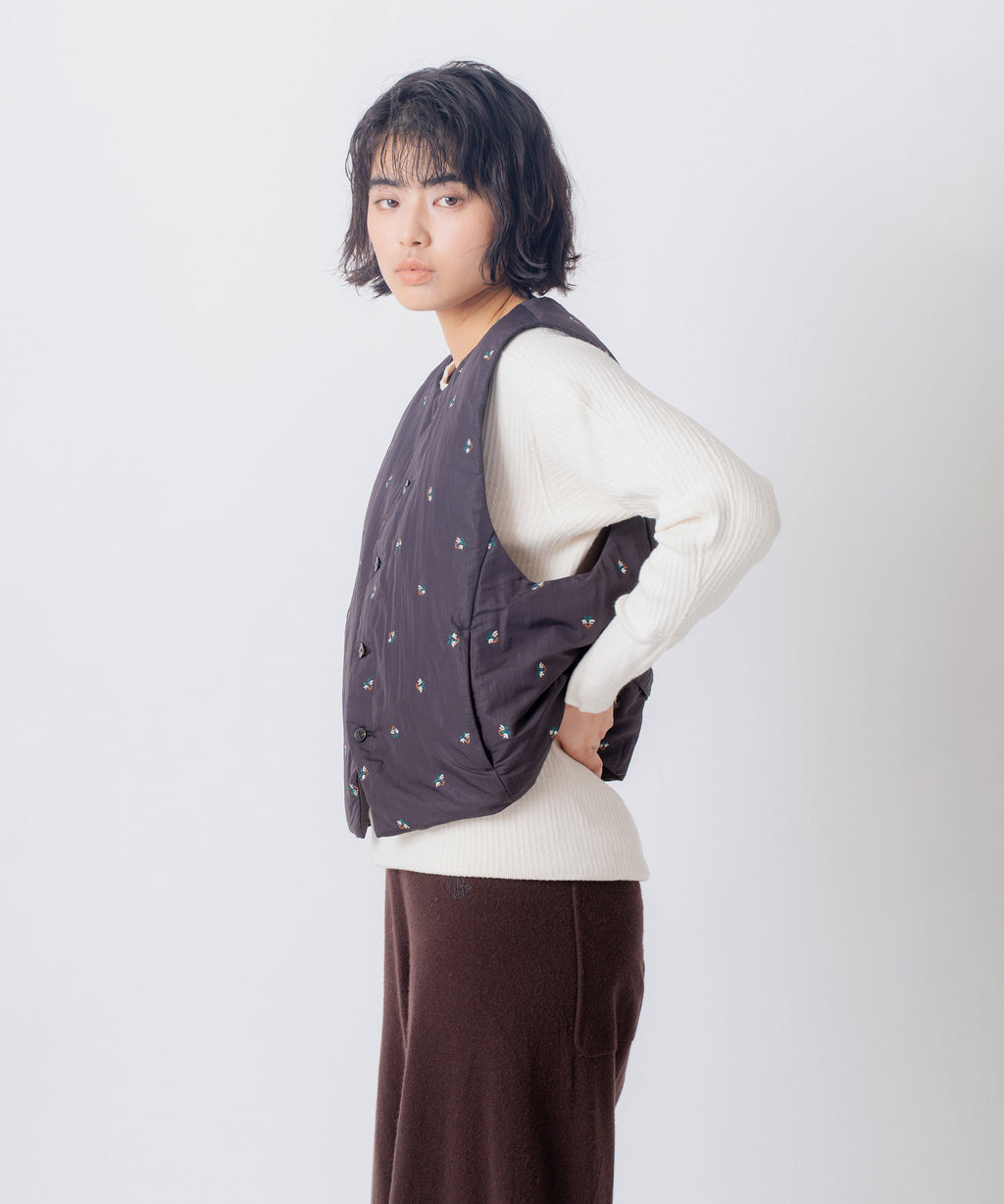FLOWER DOWN GILET/FEW26WJK5477