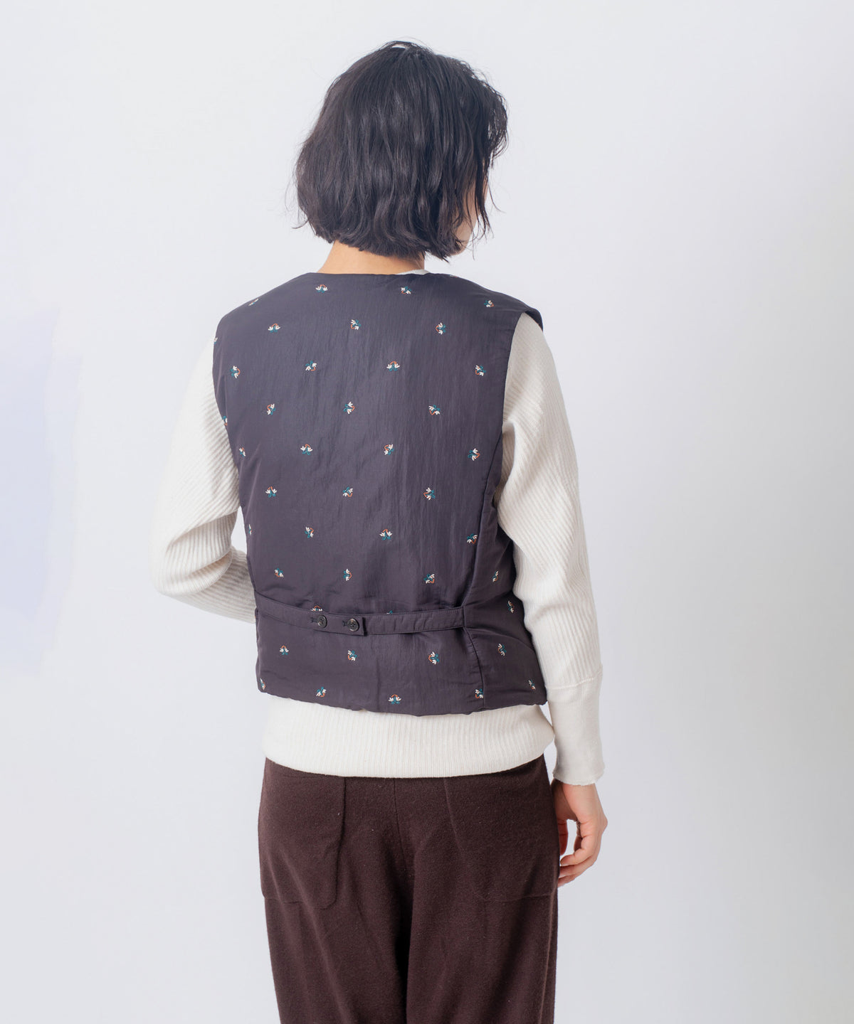 FLOWER DOWN GILET/FEW26WJK5477