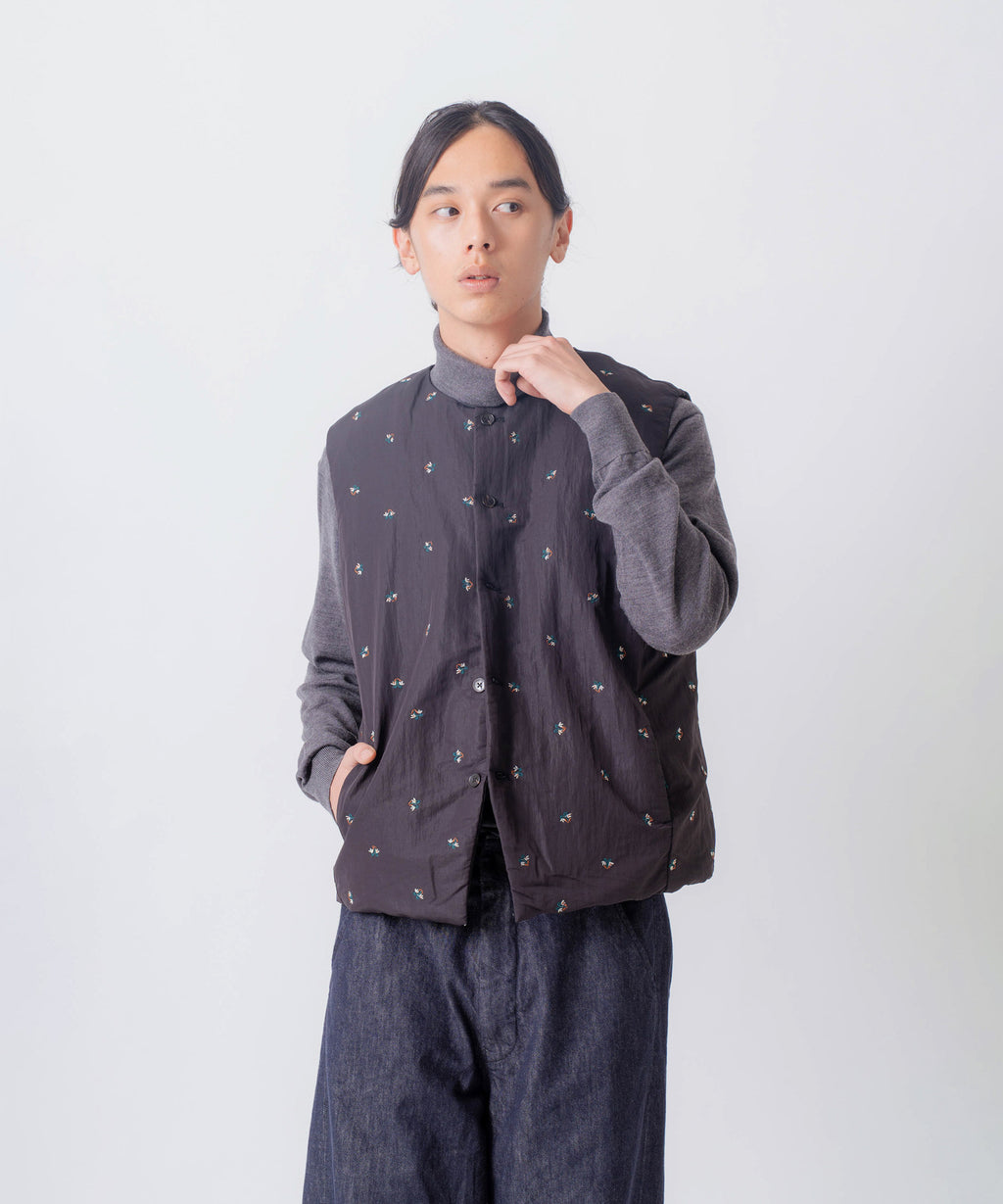 FLOWER DOWN GILET/FEW26WJK5477