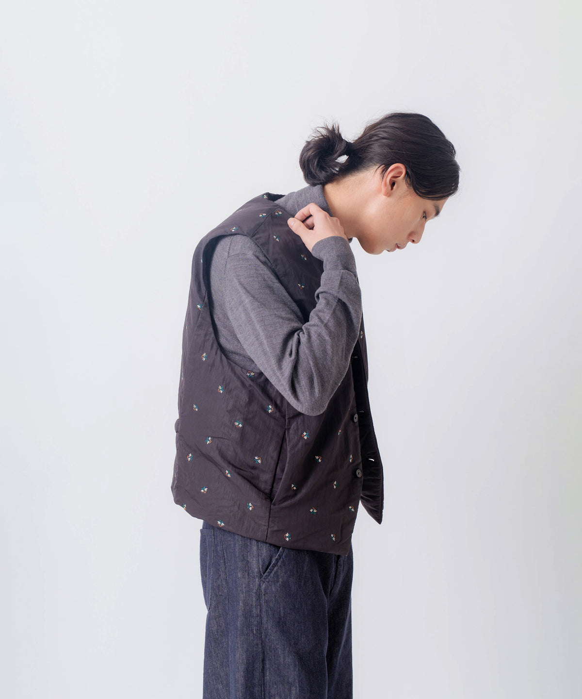 FLOWER DOWN GILET/FEW26WJK5477