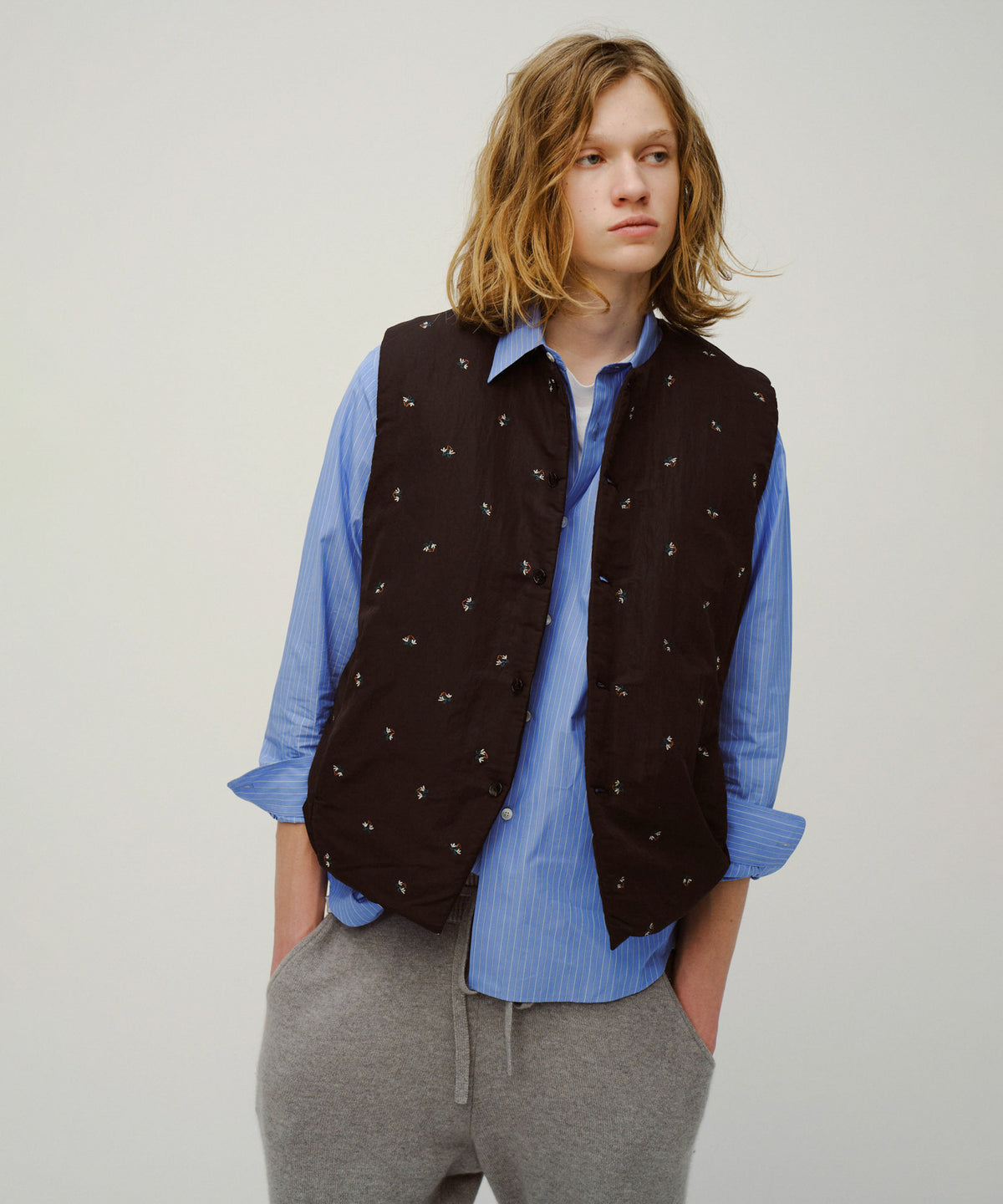 FLOWER DOWN GILET/FEW26WJK5477