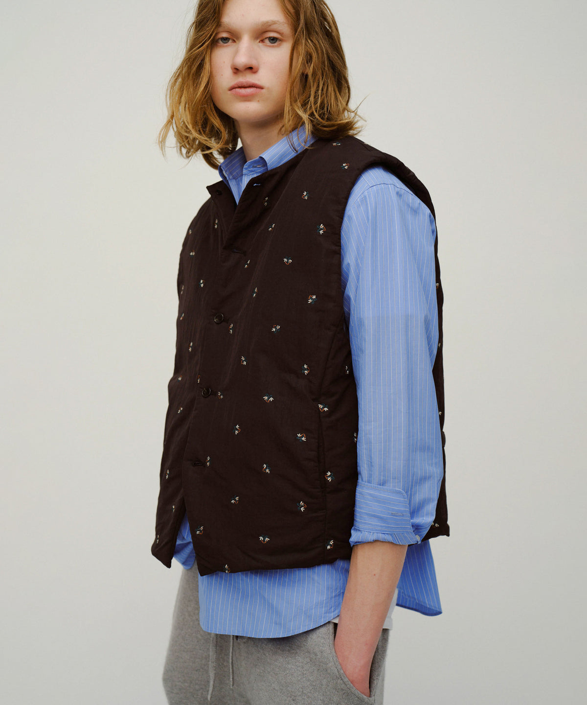 FLOWER DOWN GILET/FEW26WJK5477