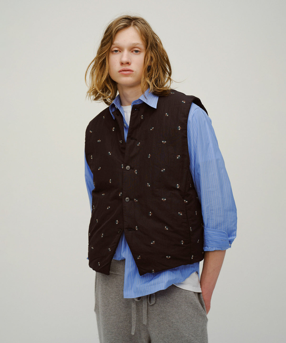 FLOWER DOWN GILET/FEW26WJK5477