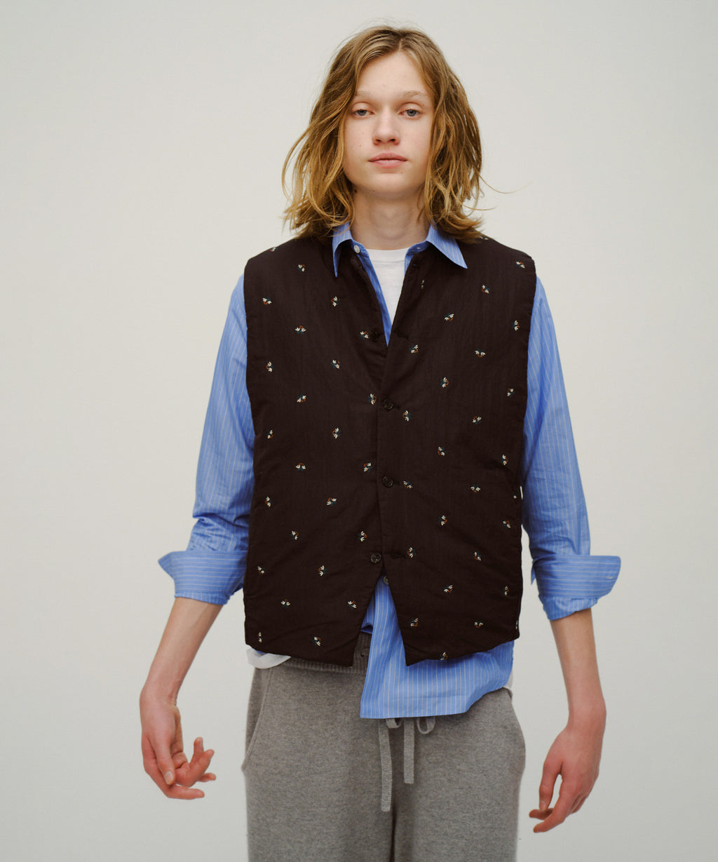 FLOWER DOWN GILET/FEW26WJK5477