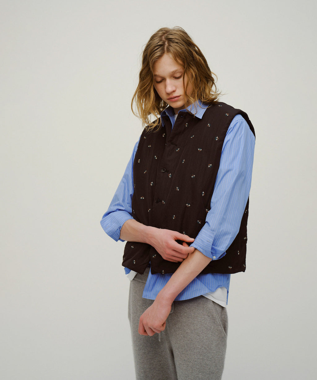 FLOWER DOWN GILET/FEW26WJK5477