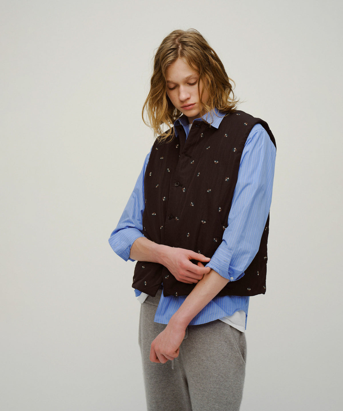 FLOWER DOWN GILET/FEW26WJK5477
