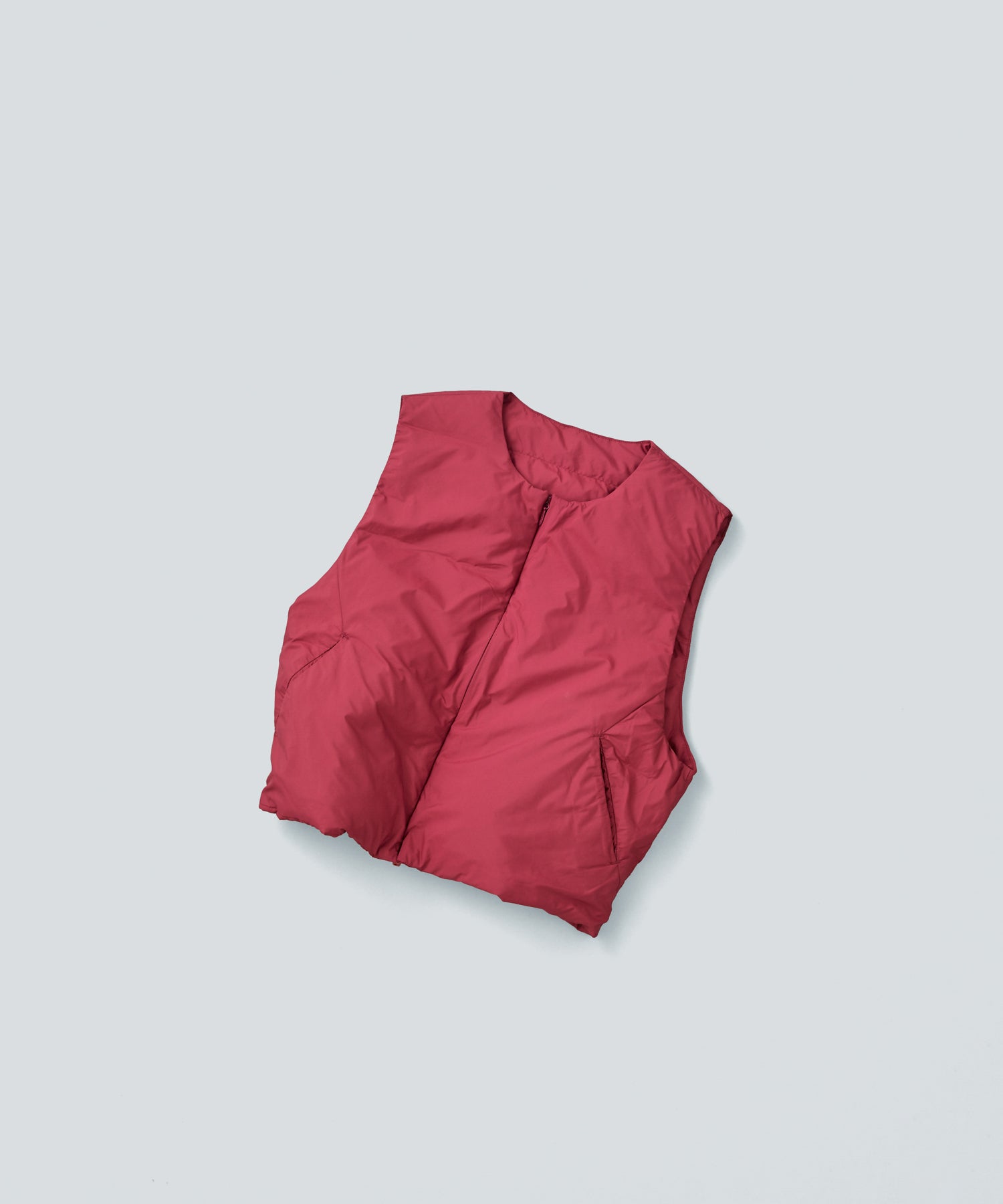 COLLARLESS DOWN VEST / FEW25WJK5351 – miffew