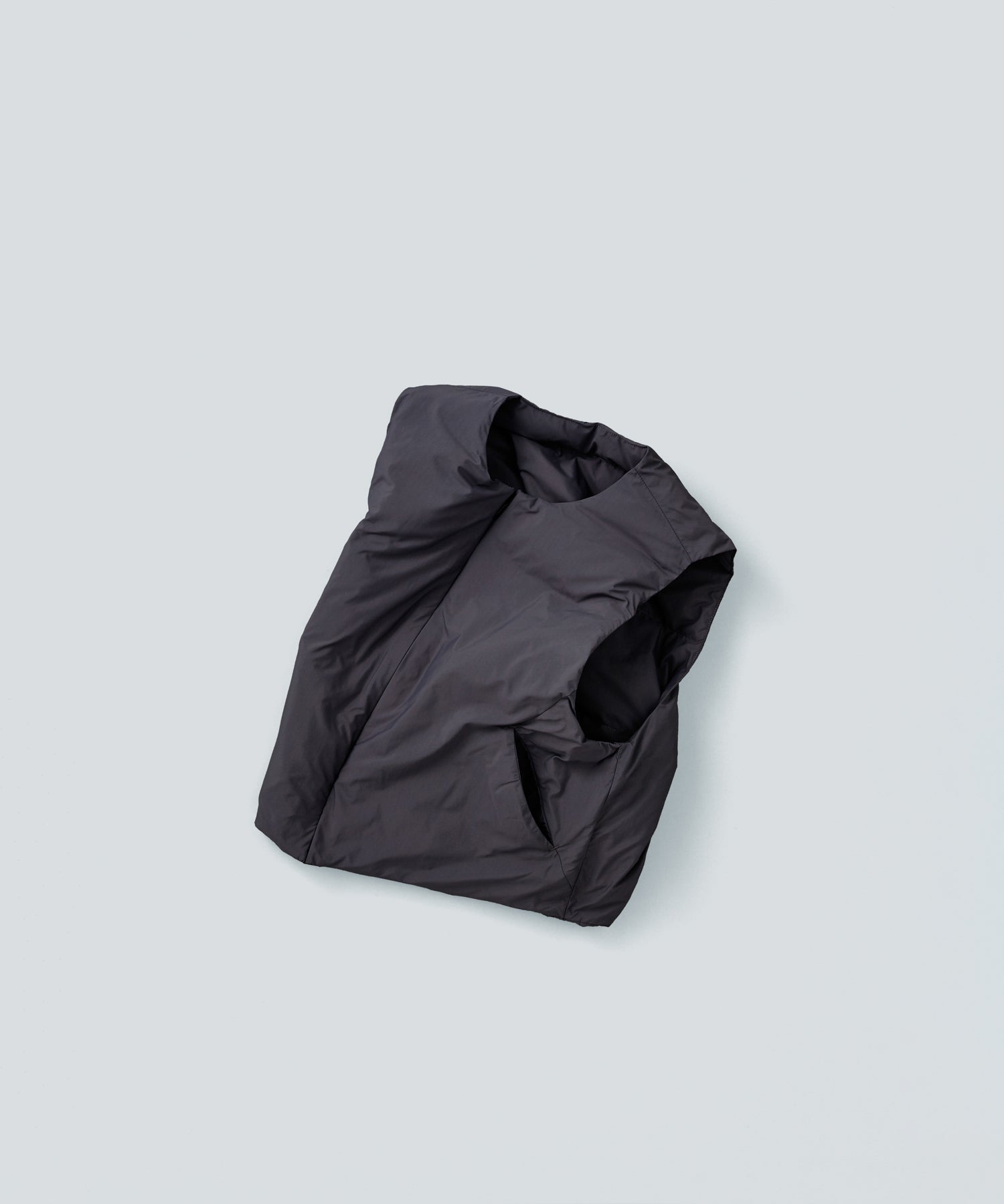 COLLARLESS DOWN VEST / FEW25WJK5351