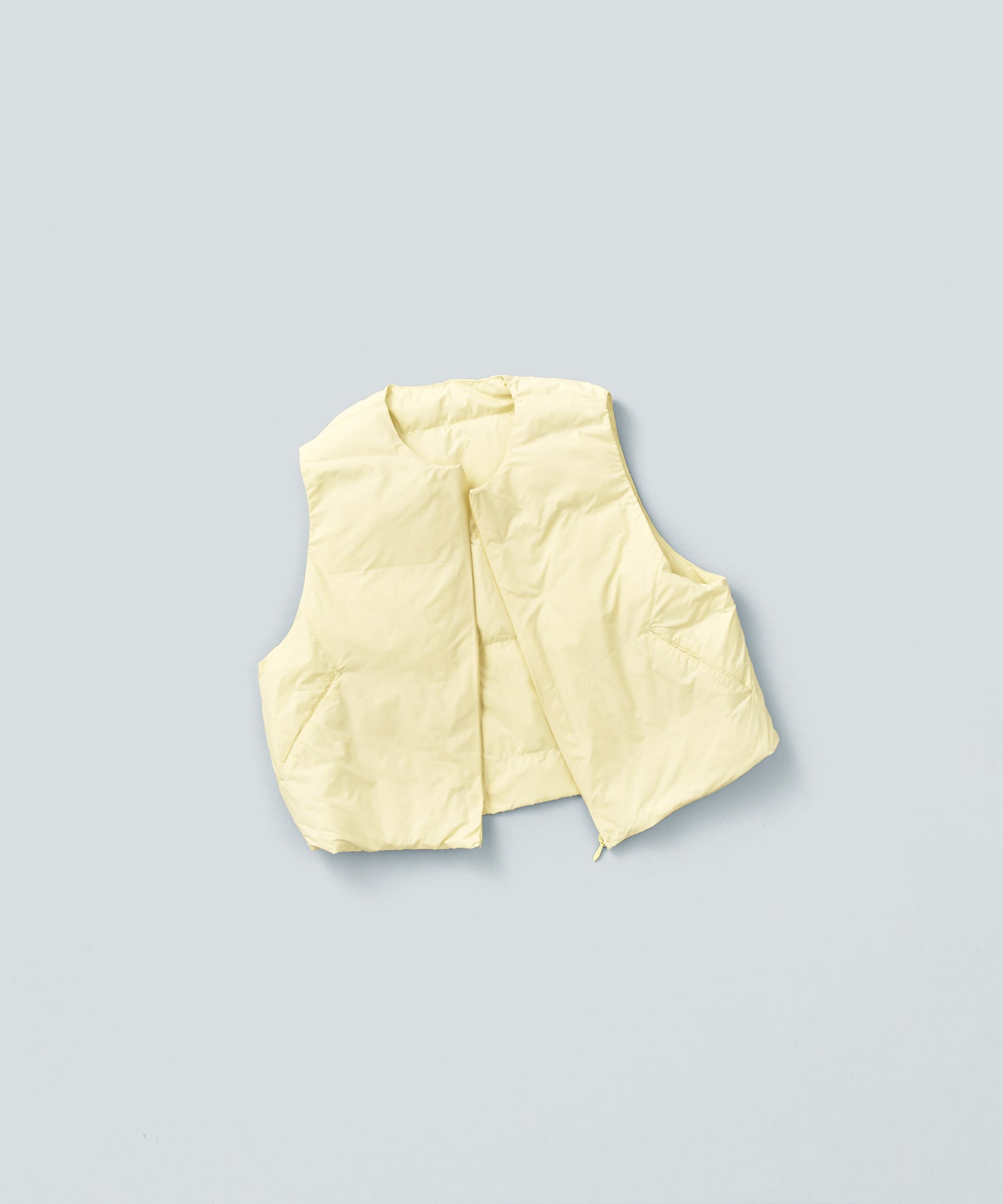 COLLARLESS DOWN VEST / FEW25WJK5351